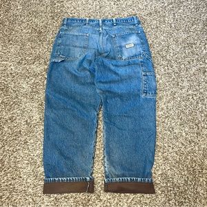 Vintage 90’s Wrangler thermal insulated carpenter jeans
